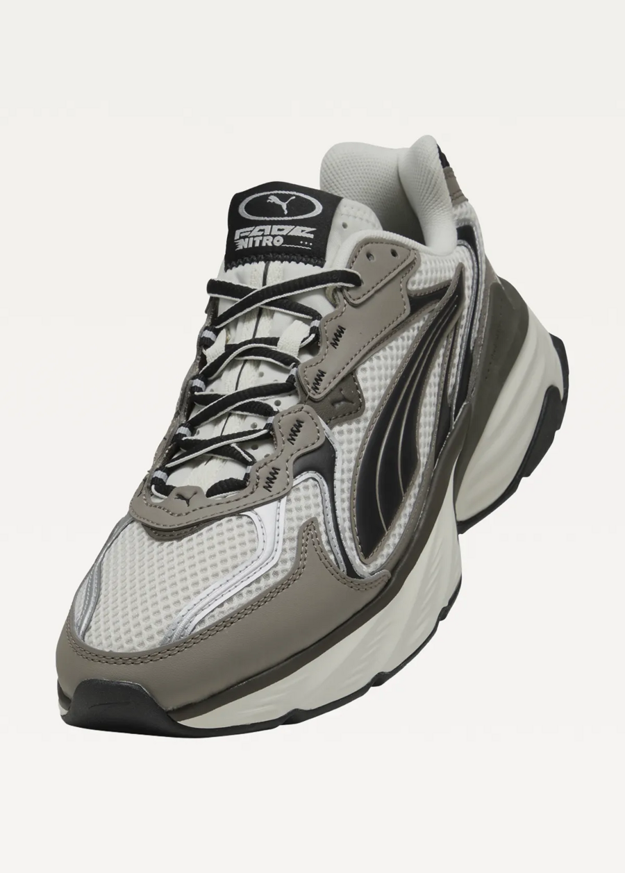 Кроссовки мужские PUMA Fade Nitro LS Warm White-Mouse Gray