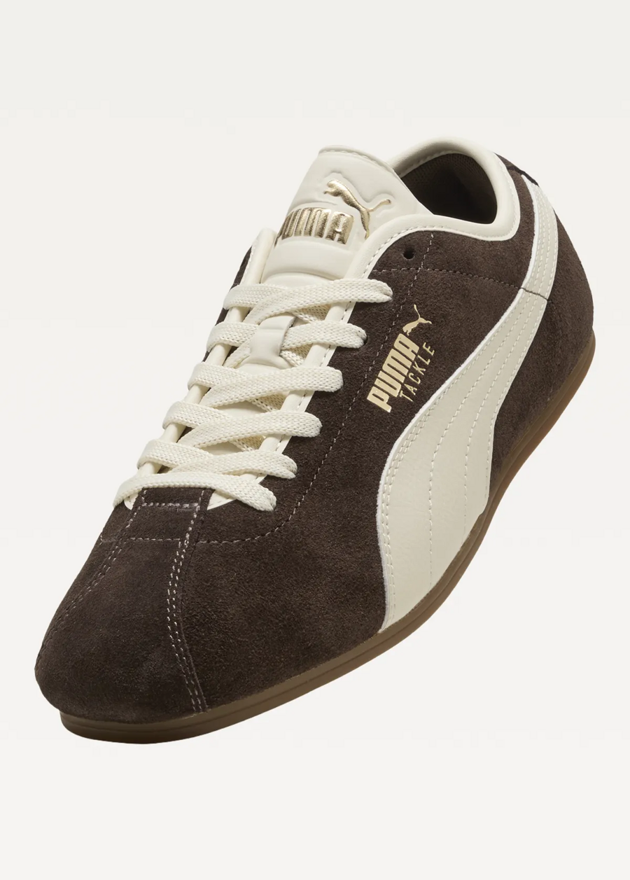 Кросівки PUMA Tackle Unisex Chocolate-Alpine Snow-Gum