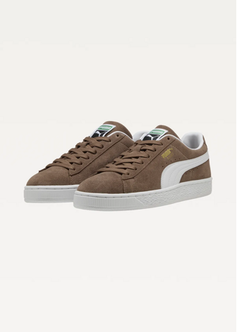 Кросівки PUMA Suede Classic Unisex Haute Coffee-PUMA White
