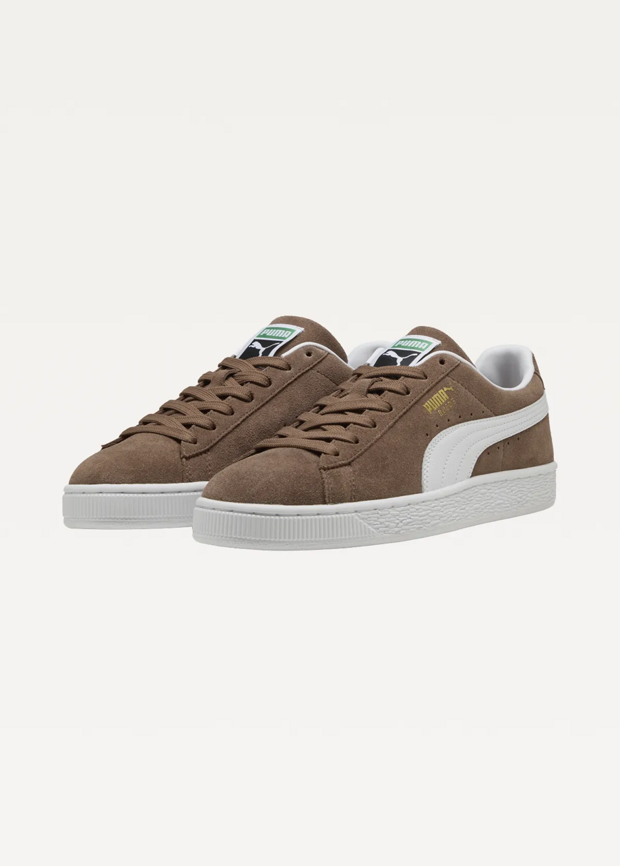 Кросівки PUMA Suede Classic Unisex Haute Coffee-PUMA White