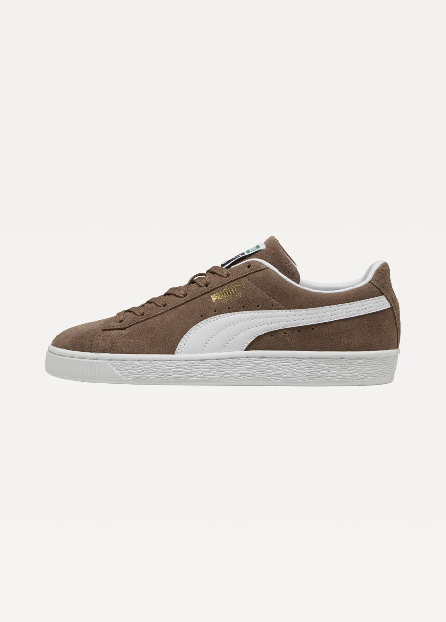 Кросівки PUMA Suede Classic Unisex Haute Coffee-PUMA White