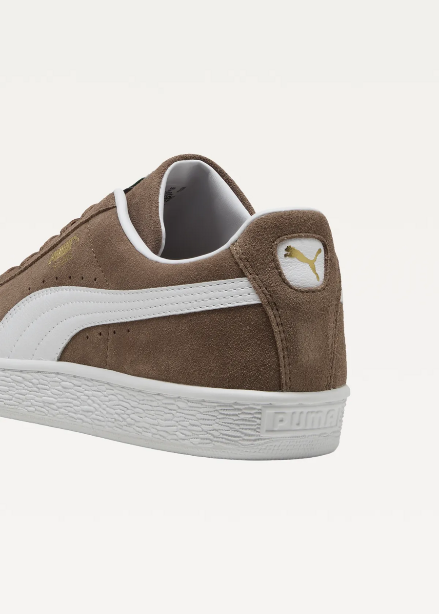 Кросівки PUMA Suede Classic Unisex Haute Coffee-PUMA White