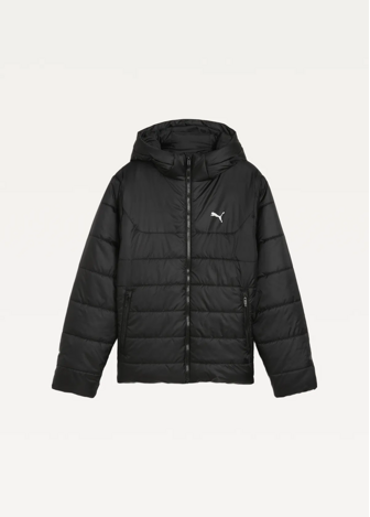 Куртка детская PUMA ESS Hooded Unisex Padded Jacket черного цвета