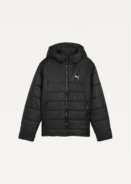 Куртка дитяча PUMA ESS Hooded Unisex Padded Jacket чорного кольору