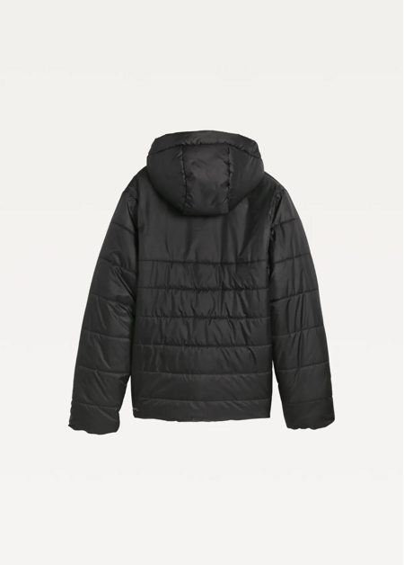 Куртка дитяча PUMA ESS Hooded Unisex Padded Jacket чорного кольору