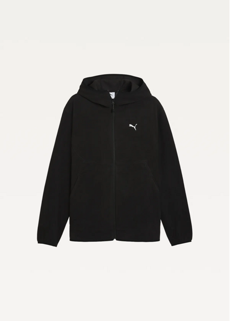 Худі чоловіче PUMA PUMATECH Full-Zip Hoodie чорного кольору