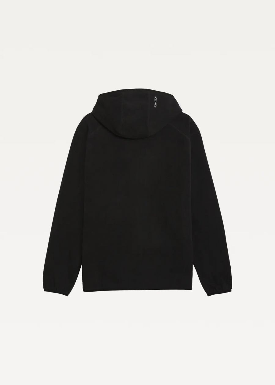 Худі чоловіче PUMA PUMATECH Full-Zip Hoodie чорного кольору