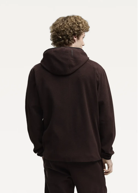 Худі чоловіче PUMA PUMATECH Full-Zip Hoodie Chocolate Fondue