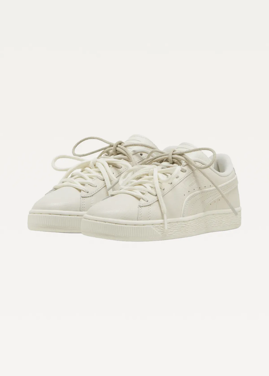Кросівки жіночі PUMA Suede Bloom Dress-Up Wns Vapor Gray-Warm White