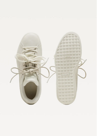 Кросівки жіночі PUMA Suede Bloom Dress-Up Wns Vapor Gray-Warm White