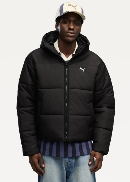 Куртка чоловіча PUMA ESS Relaxed Padded Jacket M чорного кольору