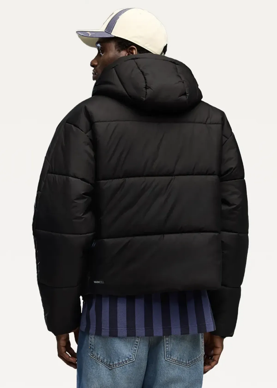 Куртка мужская PUMA ESS Relaxed Padded Jacket M черного цвета