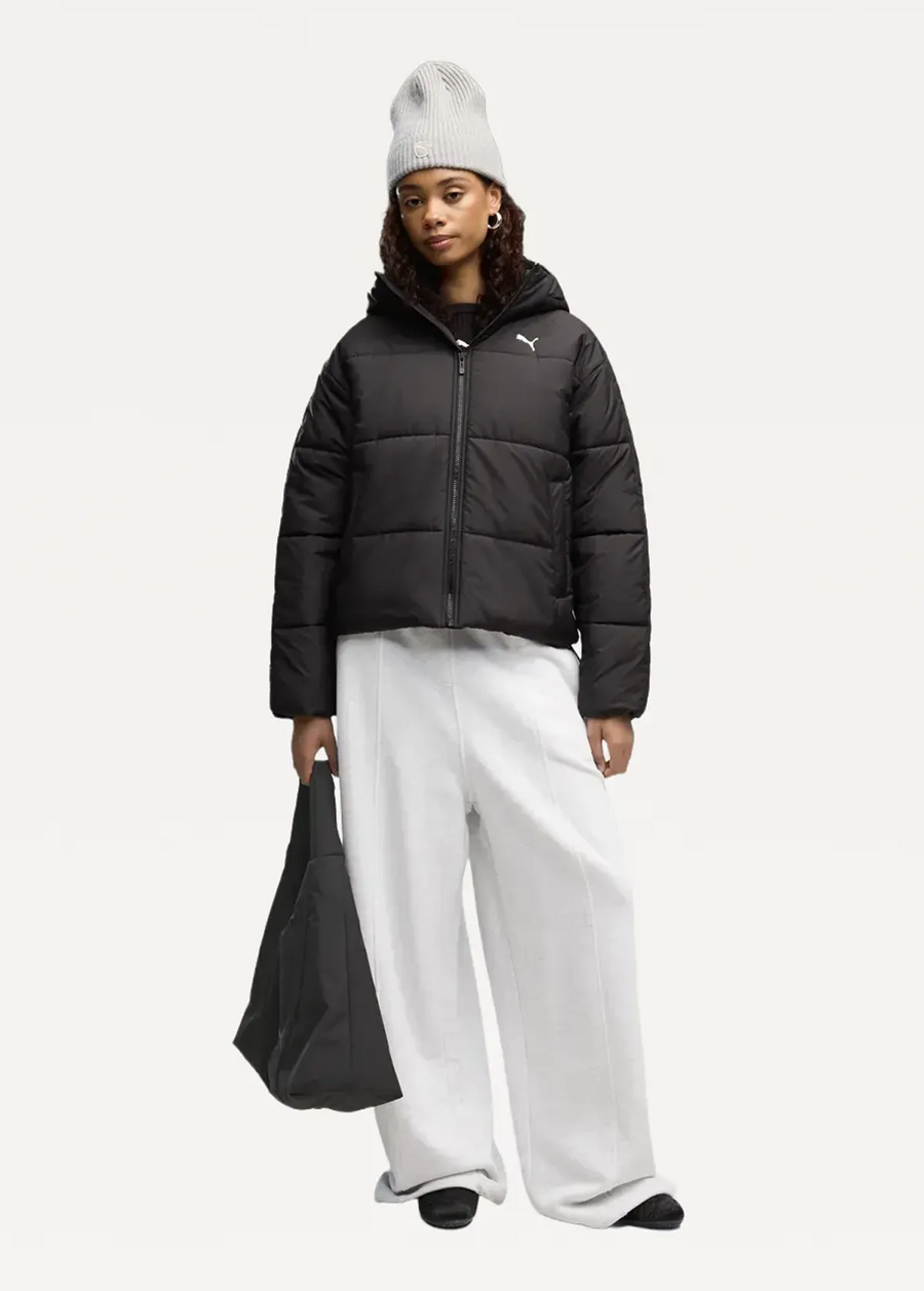 Куртка жіноча PUMA ESS Relaxed Padded Jacket W чорного кольору
