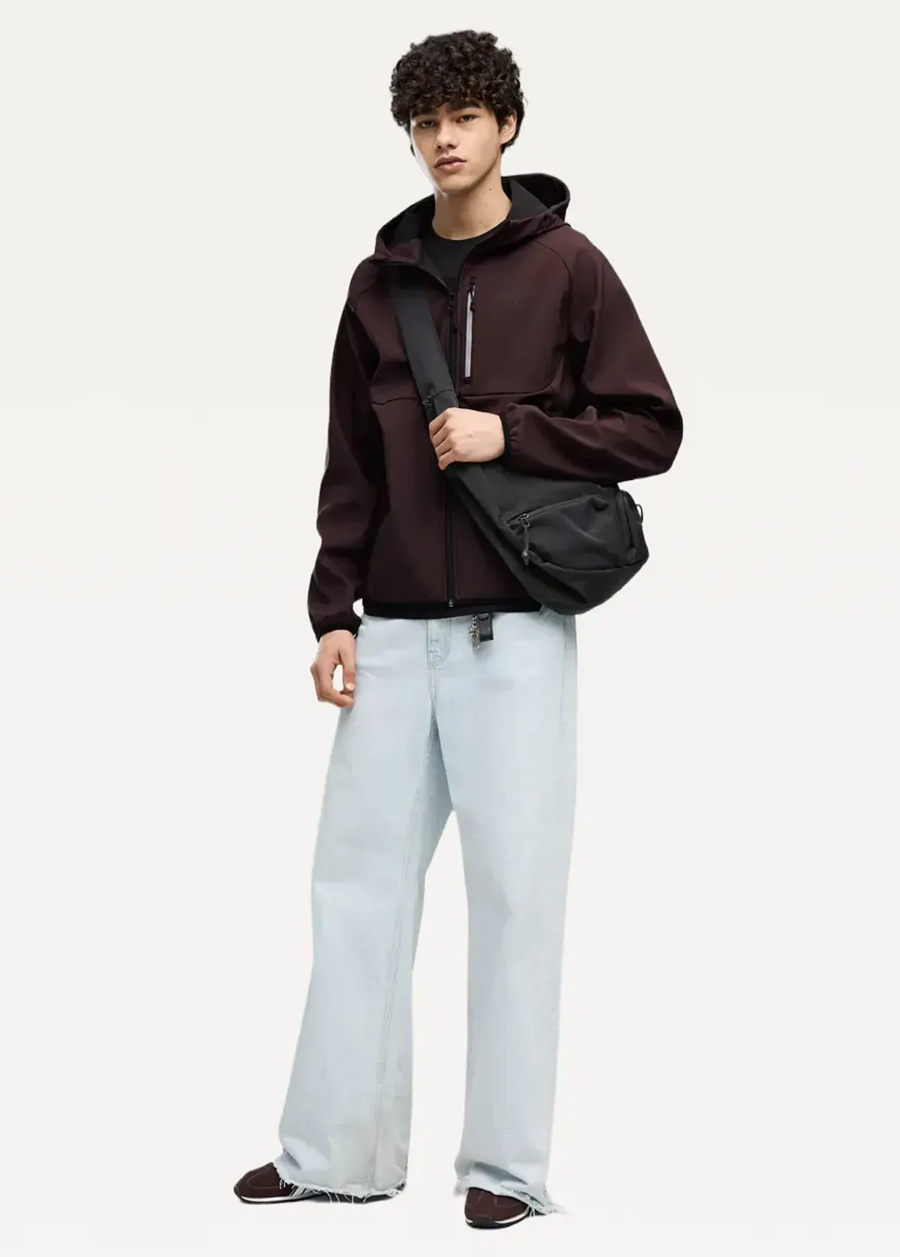 Куртка спортивная мужская PUMA PUMATECH Softshell Jacket Chocolate Fondue