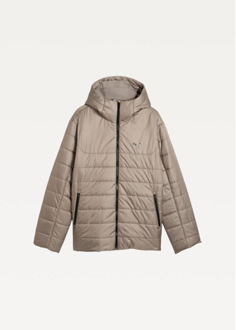 Куртка мужская PUMA ESS Hooded Padded Jacket Mouse Gray