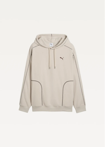Худі чоловіче PUMA ESS ELEVATED Relaxed Winter Silver Fog