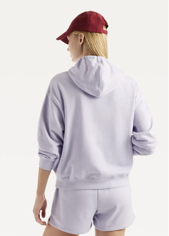 Худі жіноче New Balance Sport Essentials FT Full Zip бузкового кольору
