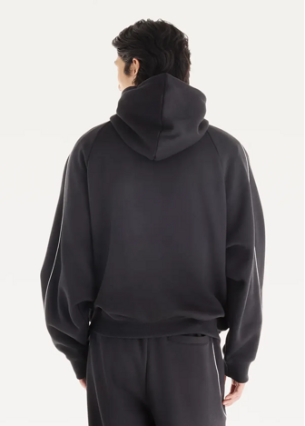 Худи мужское New Balance Trackside Fleece черного цвета