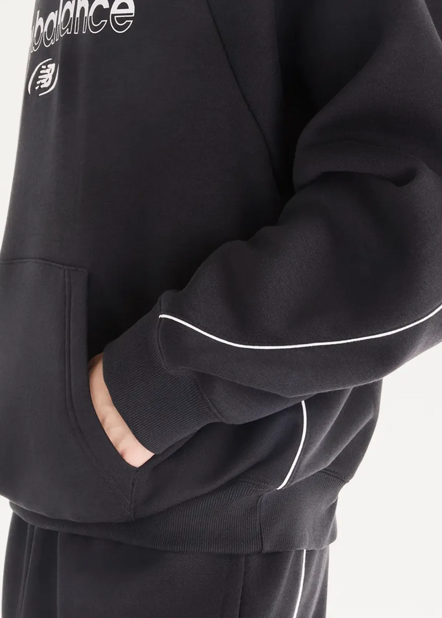 Худі чоловіче New Balance Trackside Fleece чорного кольору