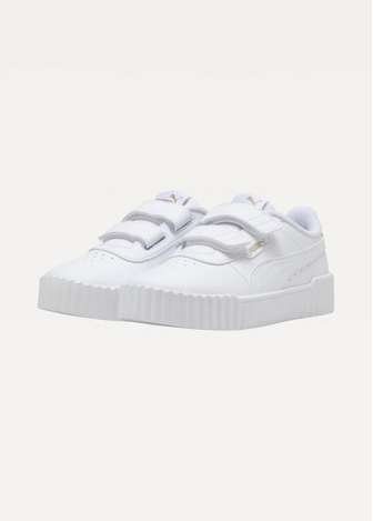 Кроссовки детские PUMA Carina 3.0 V PS PUMA White-PUMA Gold