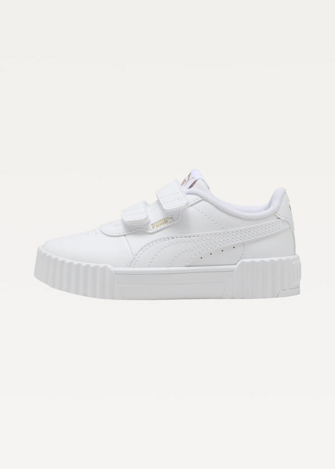 Кроссовки детские PUMA Carina 3.0 V PS PUMA White-PUMA Gold