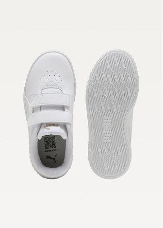 Кроссовки детские PUMA Carina 3.0 V PS PUMA White-PUMA Gold