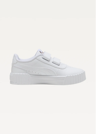 Кроссовки детские PUMA Carina 3.0 V PS PUMA White-PUMA Gold