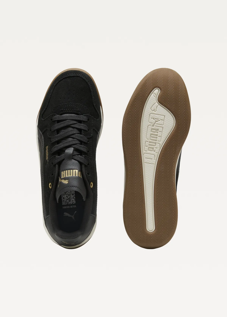 Кросівки жіночі PUMA Court Bae SD PUMA Black-PUMA Black-PUMA Gold