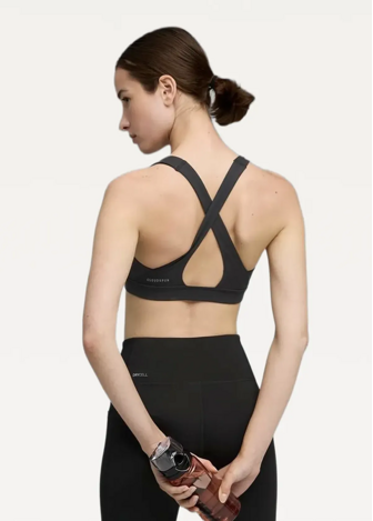Топ жіночий PUMA CLOUDSPUN BRA - MID чорного кольору