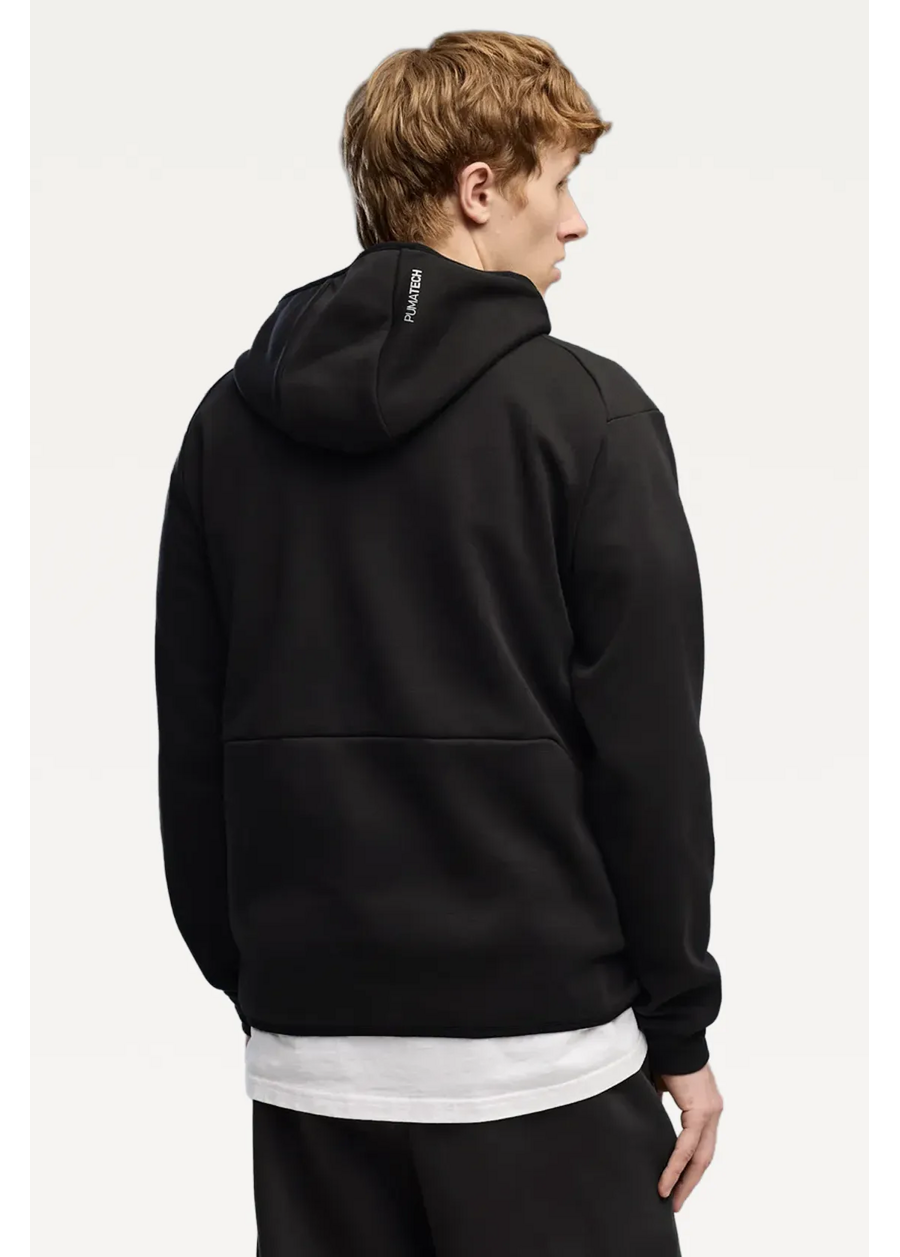 Худі чоловіче PUMA PUMATECH Far Infrared Hoodie чорного кольору