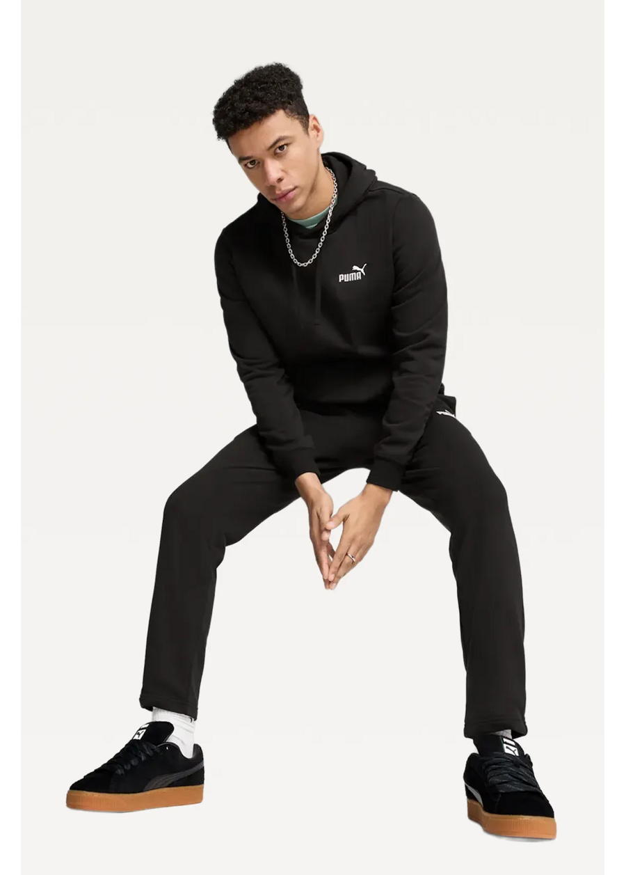 Худі чоловіче PUMA ESS Small No. 1 Logo Hoodie чорного кольору