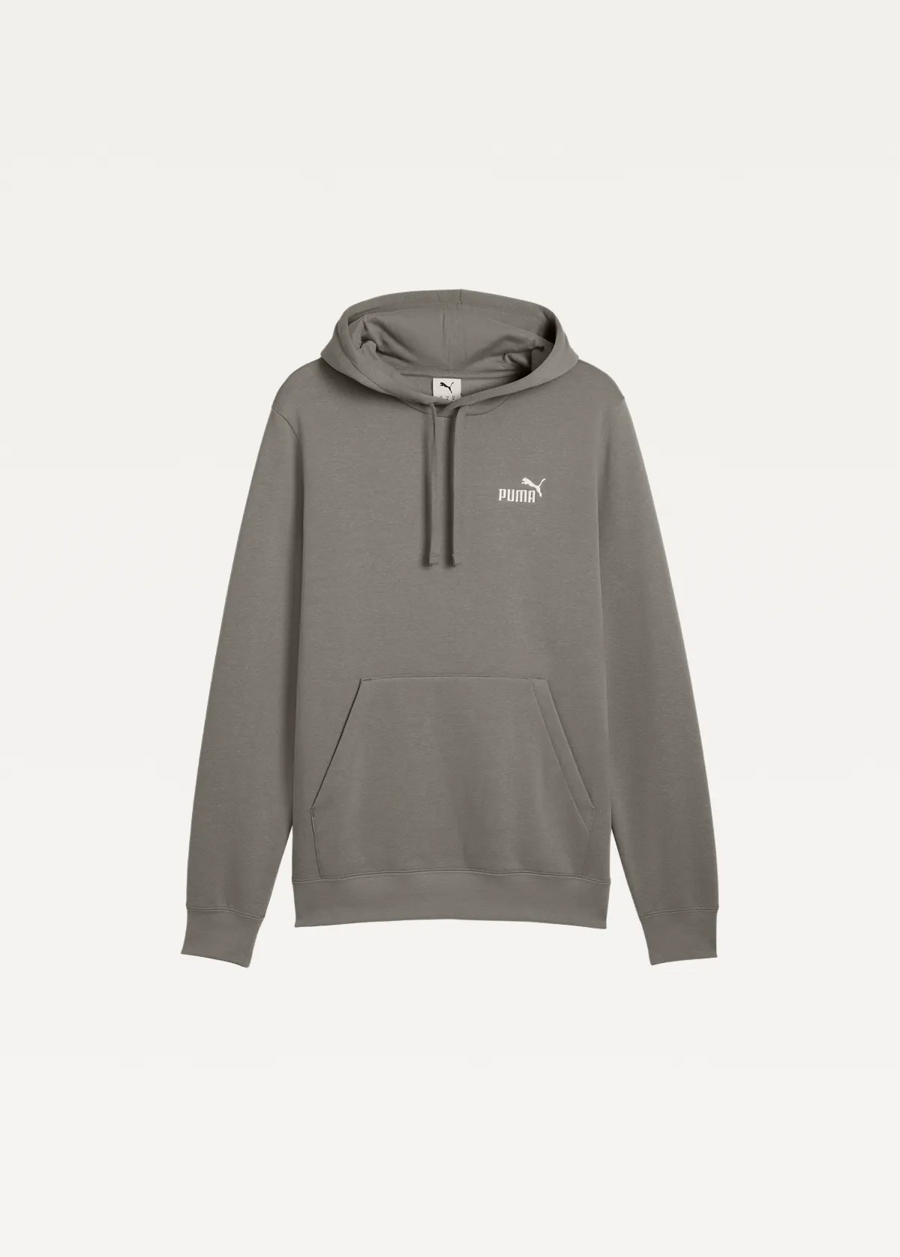 Худі чоловіче PUMA ESS Small No. 1 Logo Hoodie Mouse Gray