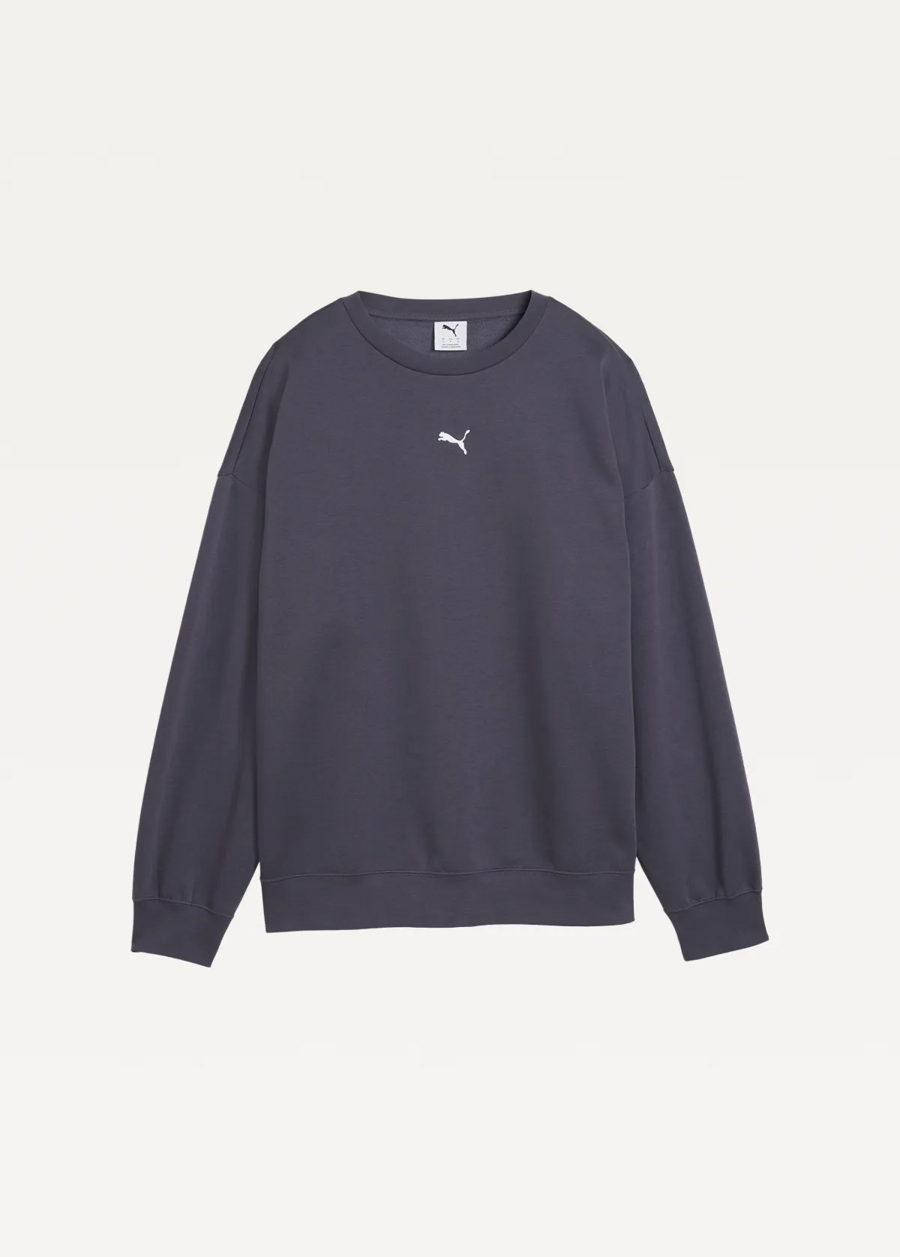 Світшот жіночий PUMA ESS Oversized Crew Inky Depths