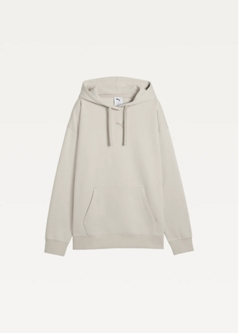 Світшот жіночий PUMA ESS Cat Logo Hoodie Silver Fog