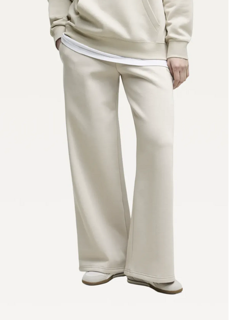 Спортивні штани жіночі PUMA ESS Wide Leg Pants Silver Fog