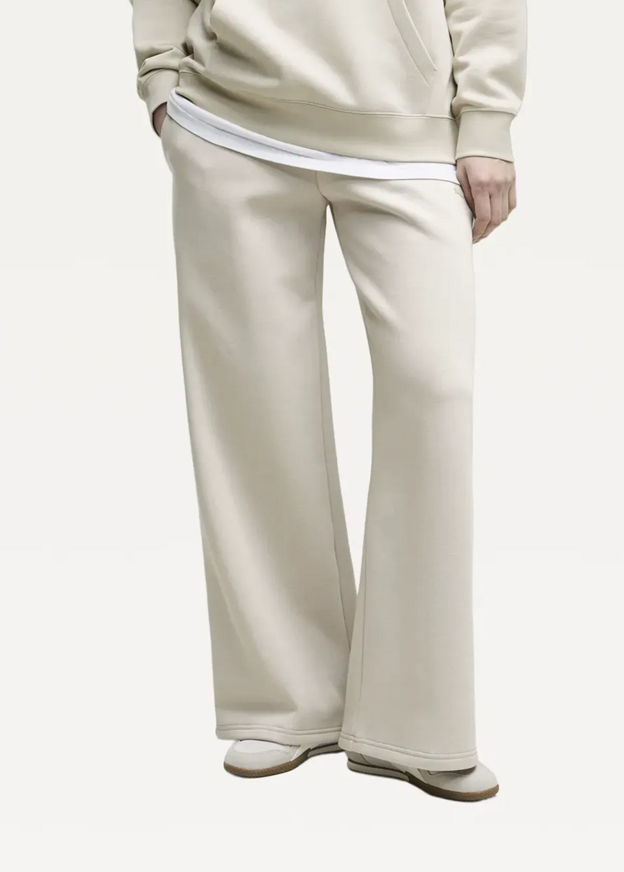Спортивні штани жіночі PUMA ESS Wide Leg Pants Silver Fog