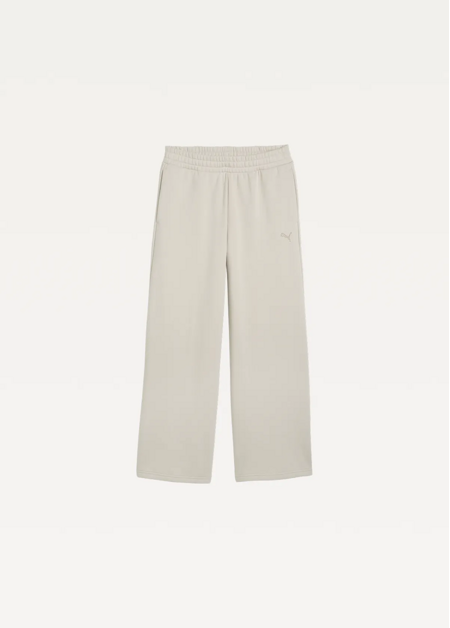 Спортивні штани жіночі PUMA ESS Wide Leg Pants Silver Fog