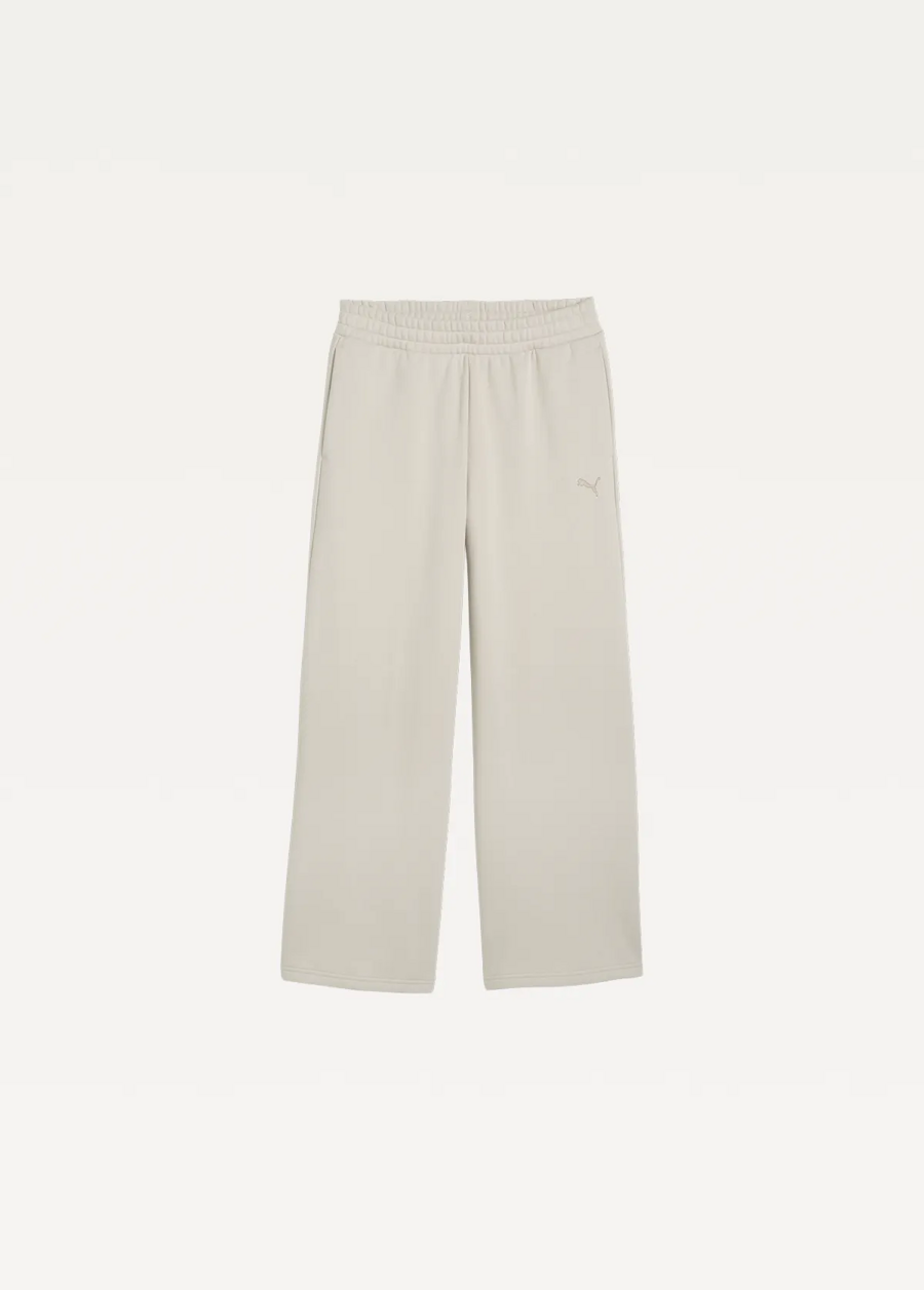 Спортивні штани жіночі PUMA ESS Wide Leg Pants Silver Fog