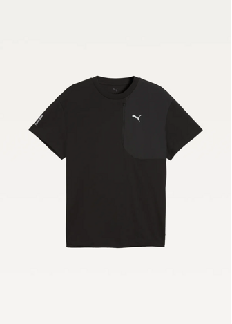 Футболка мужская PUMA PUMATECH Tee черного цвета