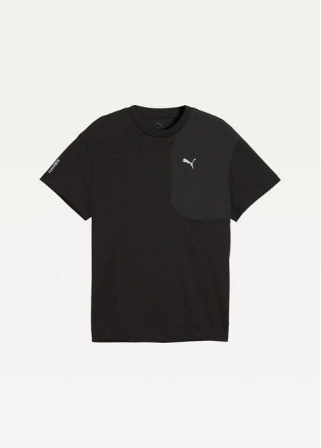 Футболка чоловіча PUMA PUMATECH Tee чорного кольору