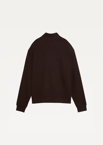 Світшот жіночий PUMA ESS ELEVATED Half-Zip Chocolate Fondue