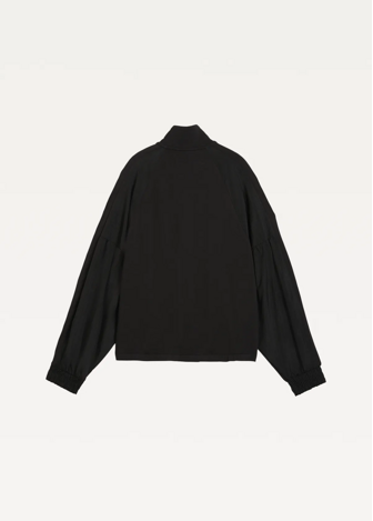 Ветровка женская PUMA HER Full-Zip Relaxed Jacket черного цвета
