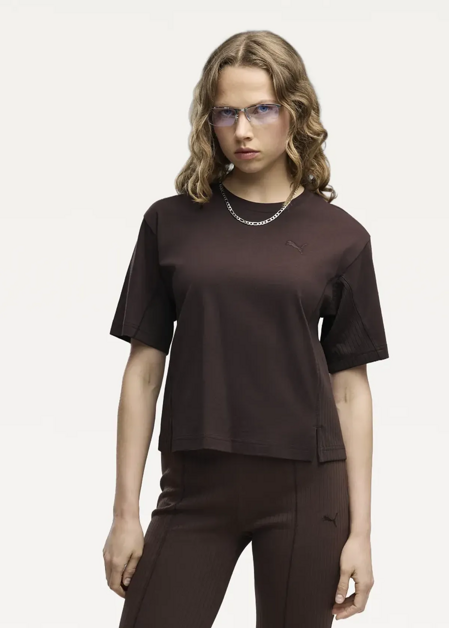 Футболка жіноча PUMA HER Tee Chocolate Fondue