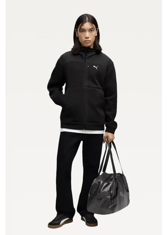 Худі чоловіче PUMA PUMATECH Full-Zip Hoodie чорного кольору