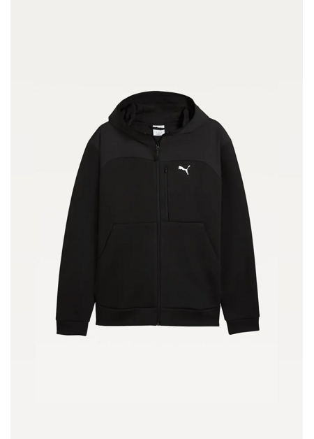 Худі чоловіче PUMA PUMATECH Full-Zip Hoodie чорного кольору