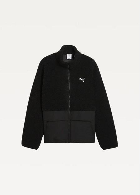 Куртка чоловіча PUMA Hybrid Sherpa Jacket M чорного кольору