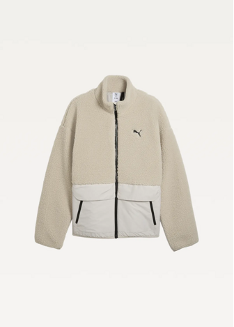 Куртка чоловіча PUMA Hybrid Sherpa Jacket M Silver Fog