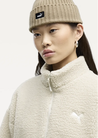 Куртка женская PUMA Re:Fibre Sherpa Jacket W Alpine Snow