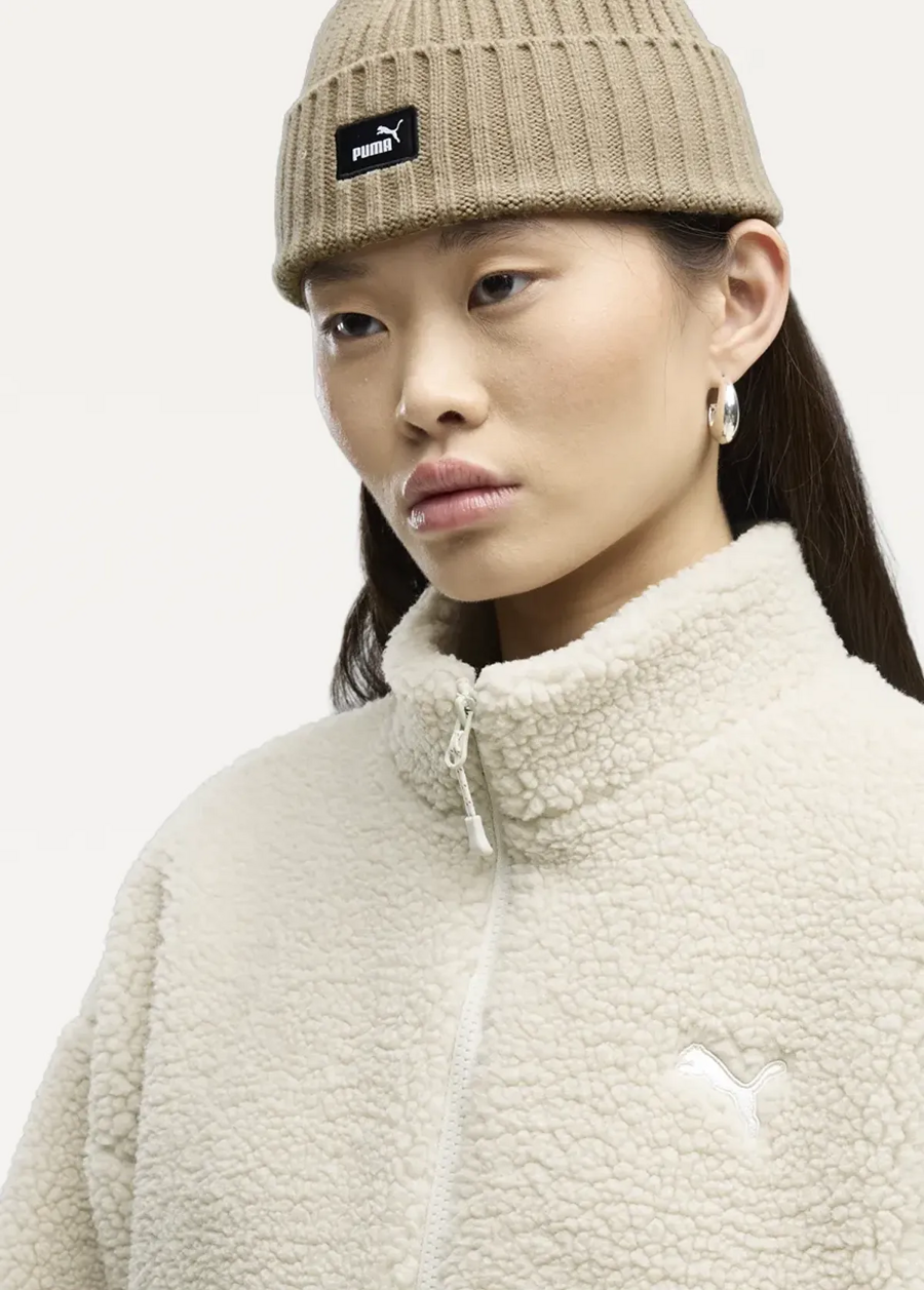 Куртка женская PUMA Re:Fibre Sherpa Jacket W Alpine Snow