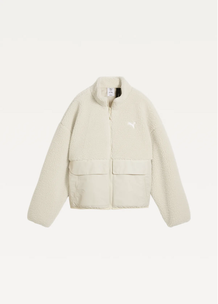 Куртка жіноча PUMA Re:Fibre Sherpa Jacket W Alpine Snow